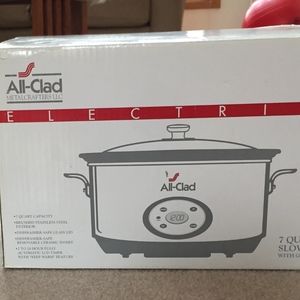 All-Clad 7 Quart Electric Slow Cooker